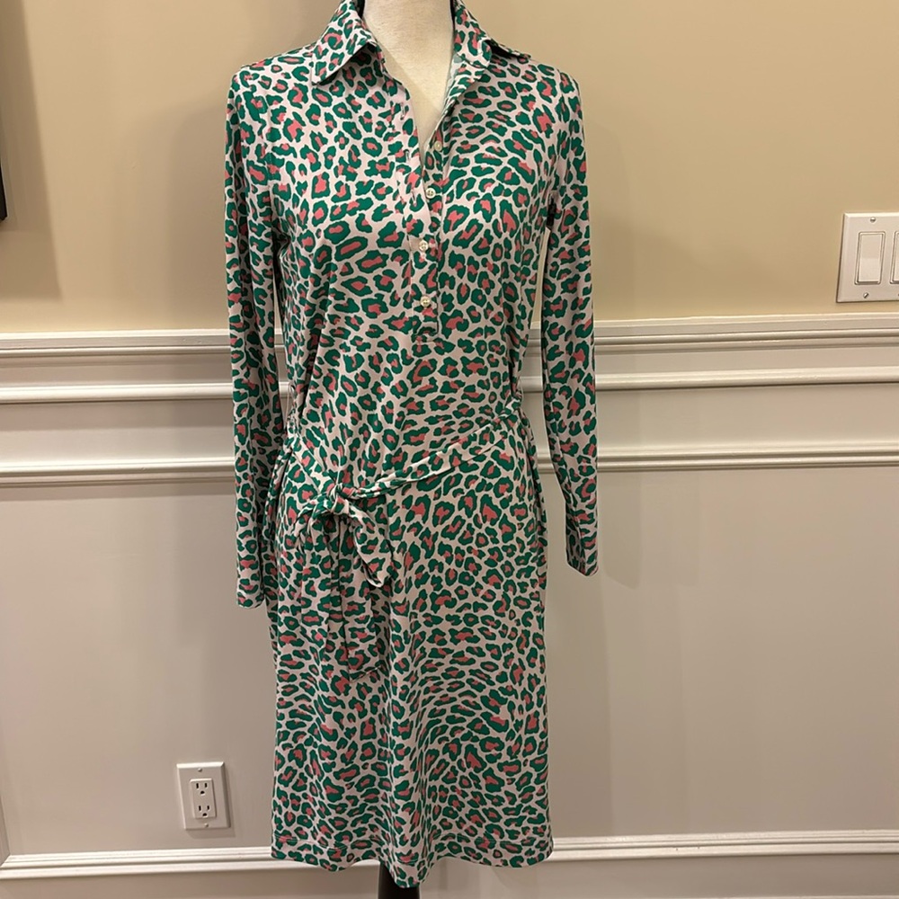 Animal print dress